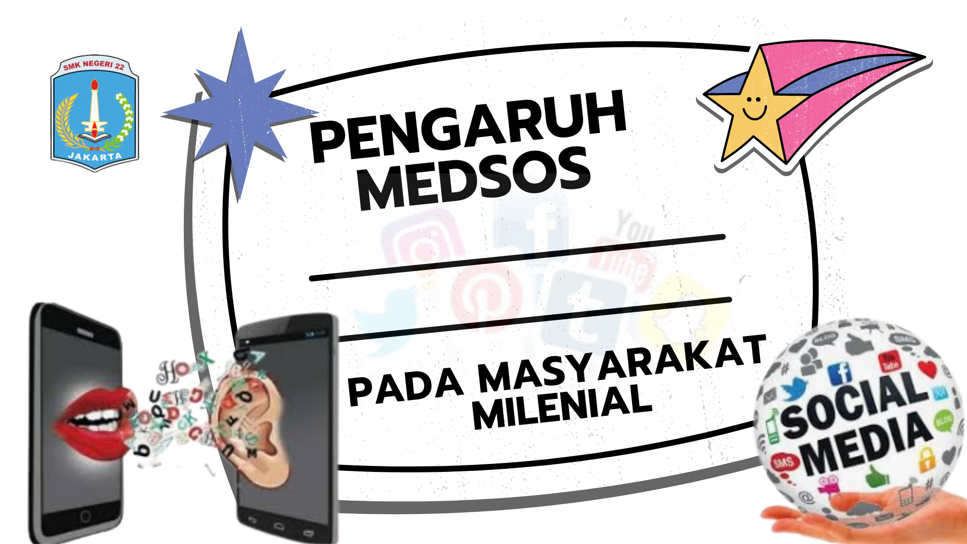 Pengaruh Media Sosial Terhadap Masyarakat Milenial – SMK Negeri 22 Jakarta